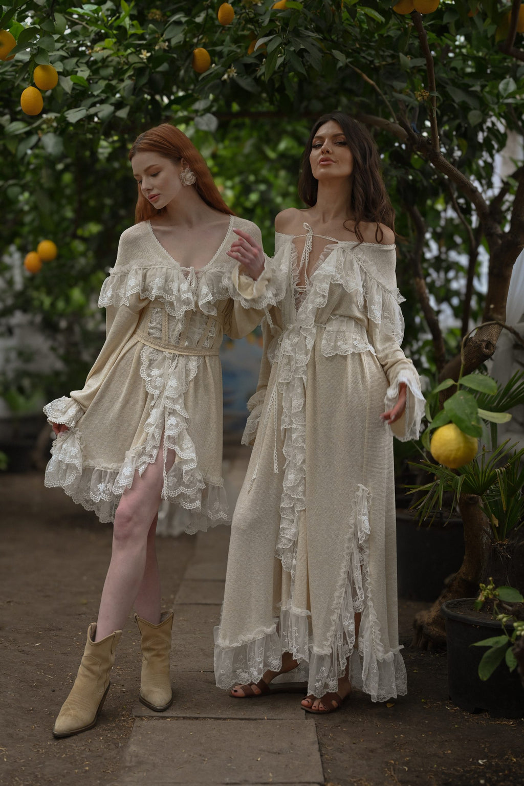 Mari Golden Ray Dress