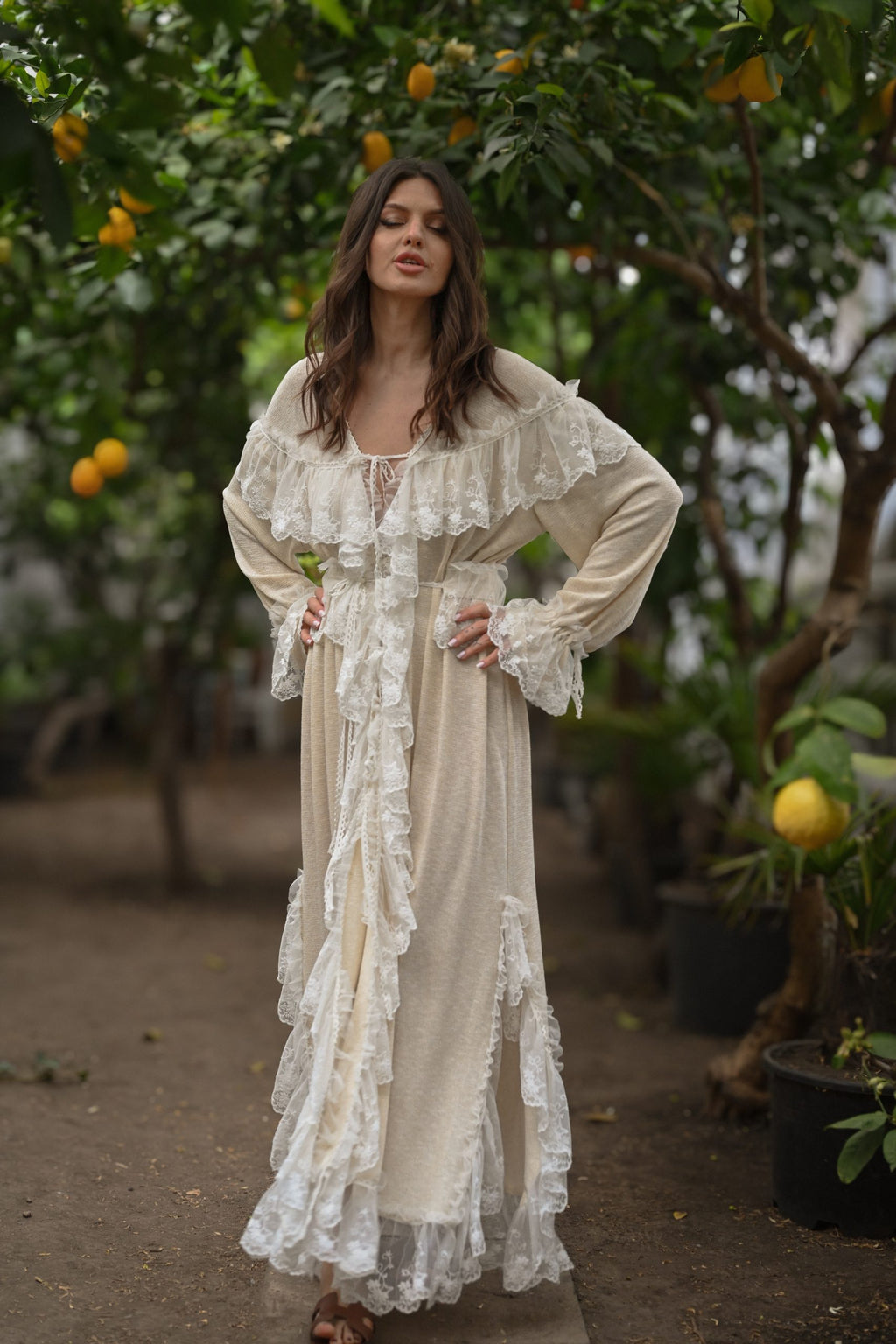 Mari Golden Ray Dress