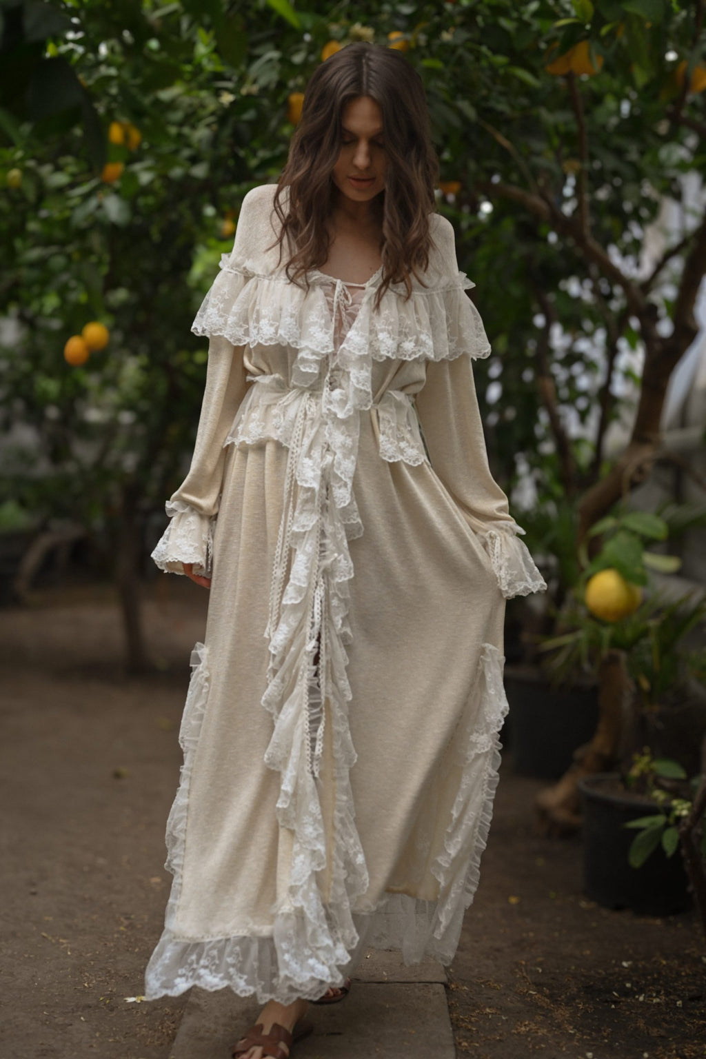 Mari Golden Ray Dress