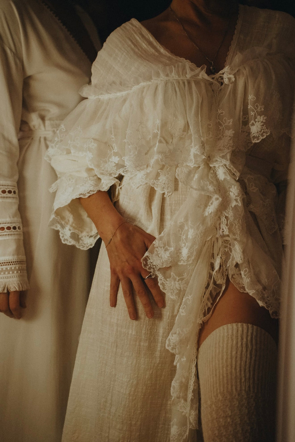 Mari Lace Cloud Dress