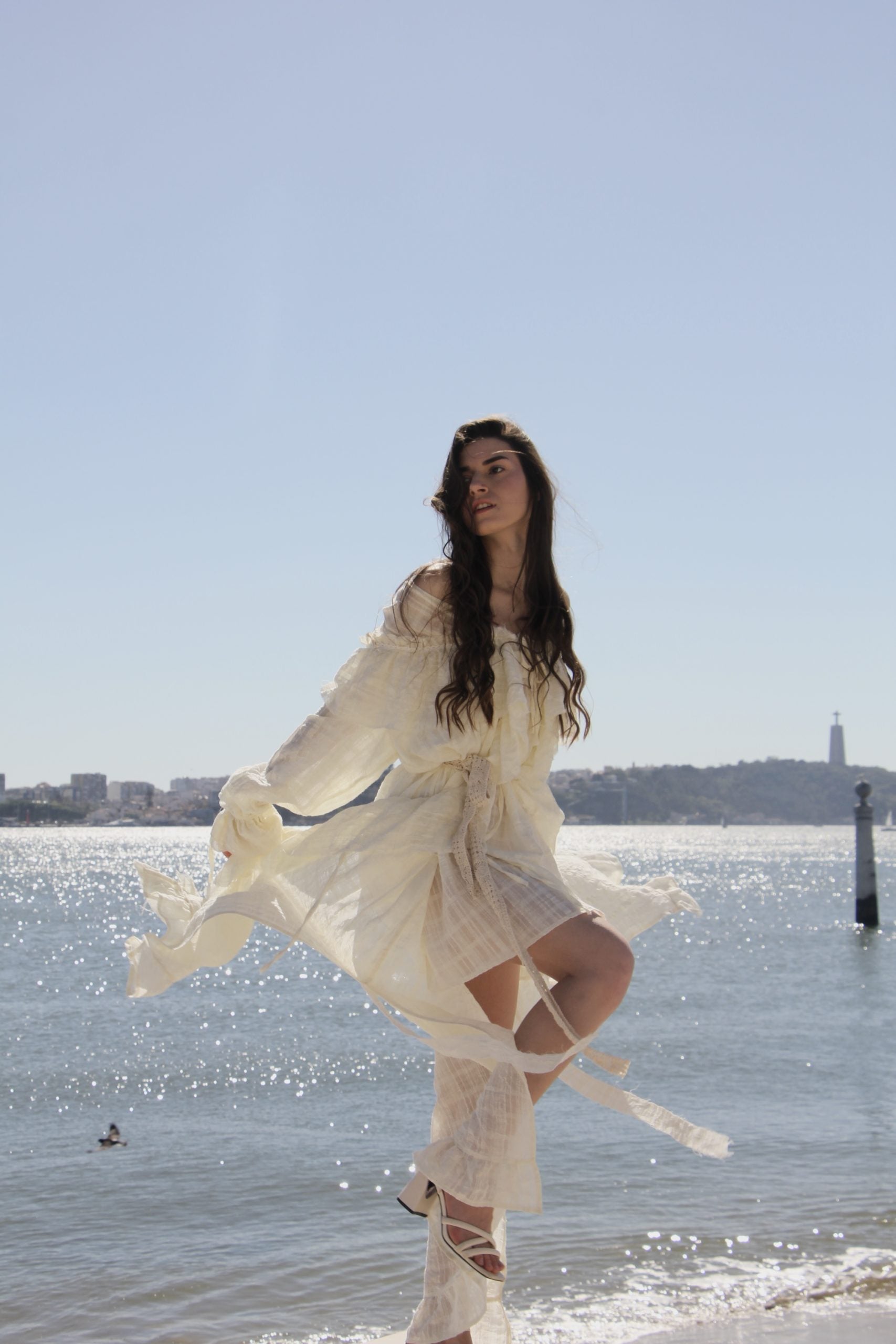 Mari Ruffle Dress