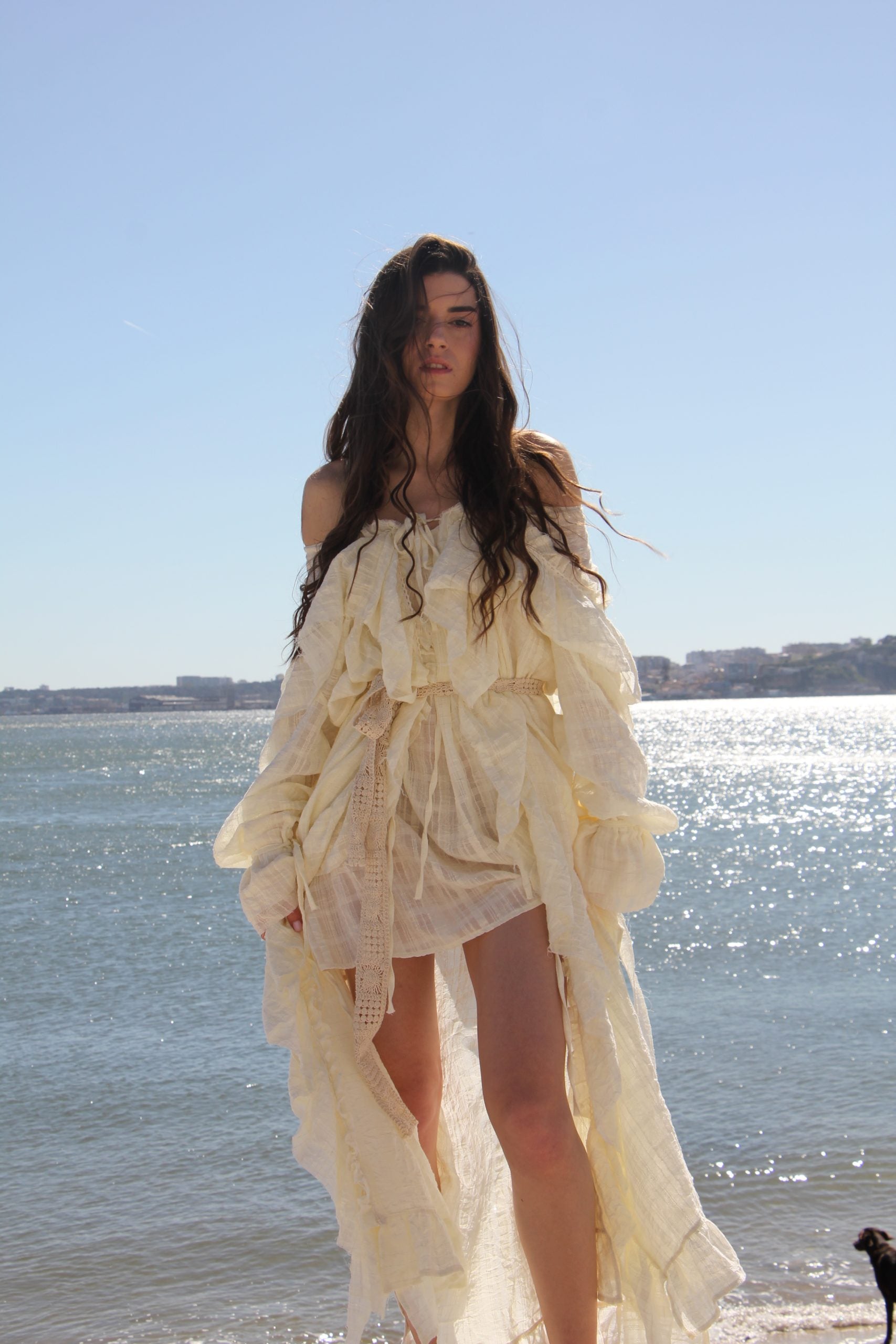Mari Ruffle Dress