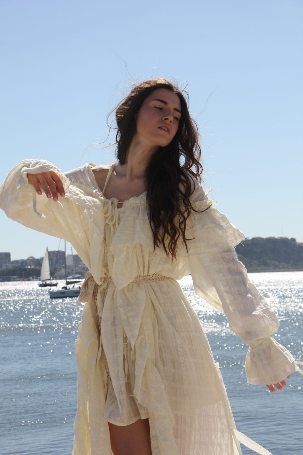 Mari Ruffle Dress