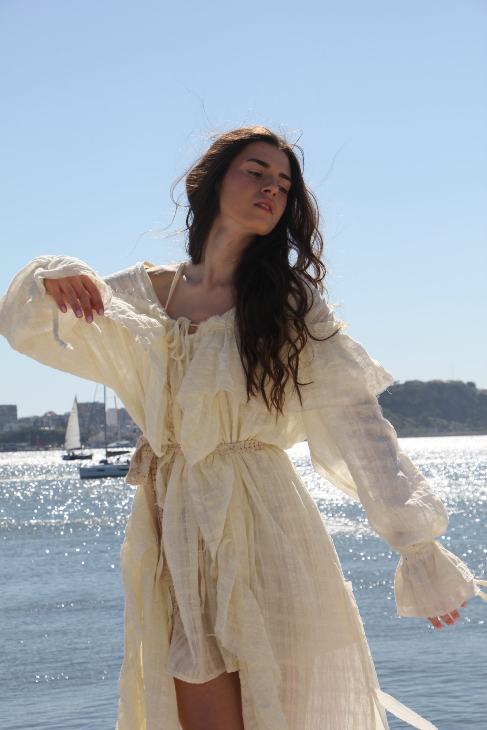 Mari Ruffle Dress